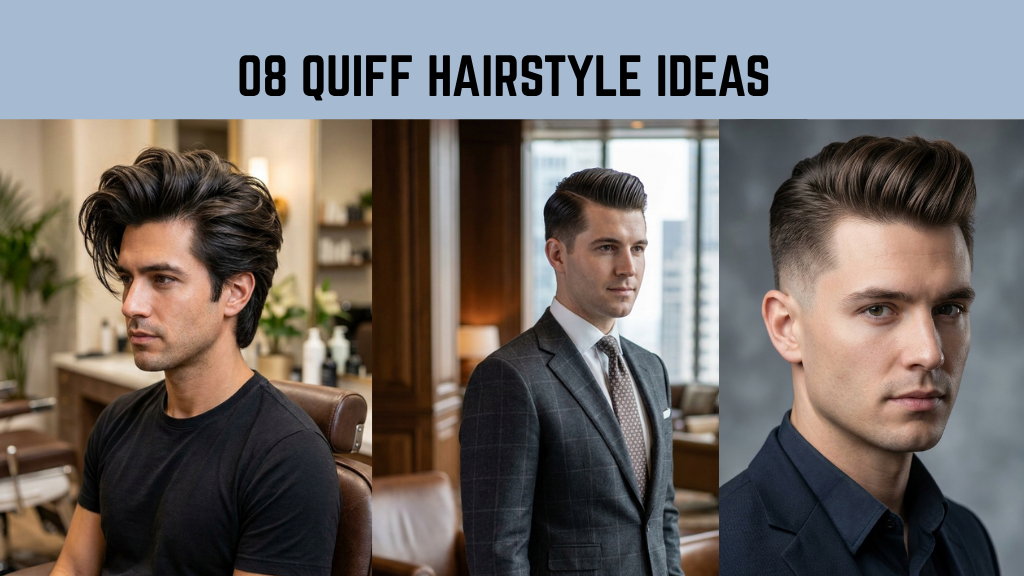 08 Mastering the Quiff: The Ultimate Style Guide for the Modern Gentleman Hairstyles Ideas